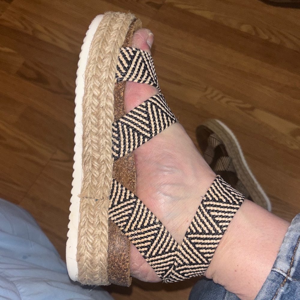 Steve Madden Kimmie Flatform Espadrille Sandals